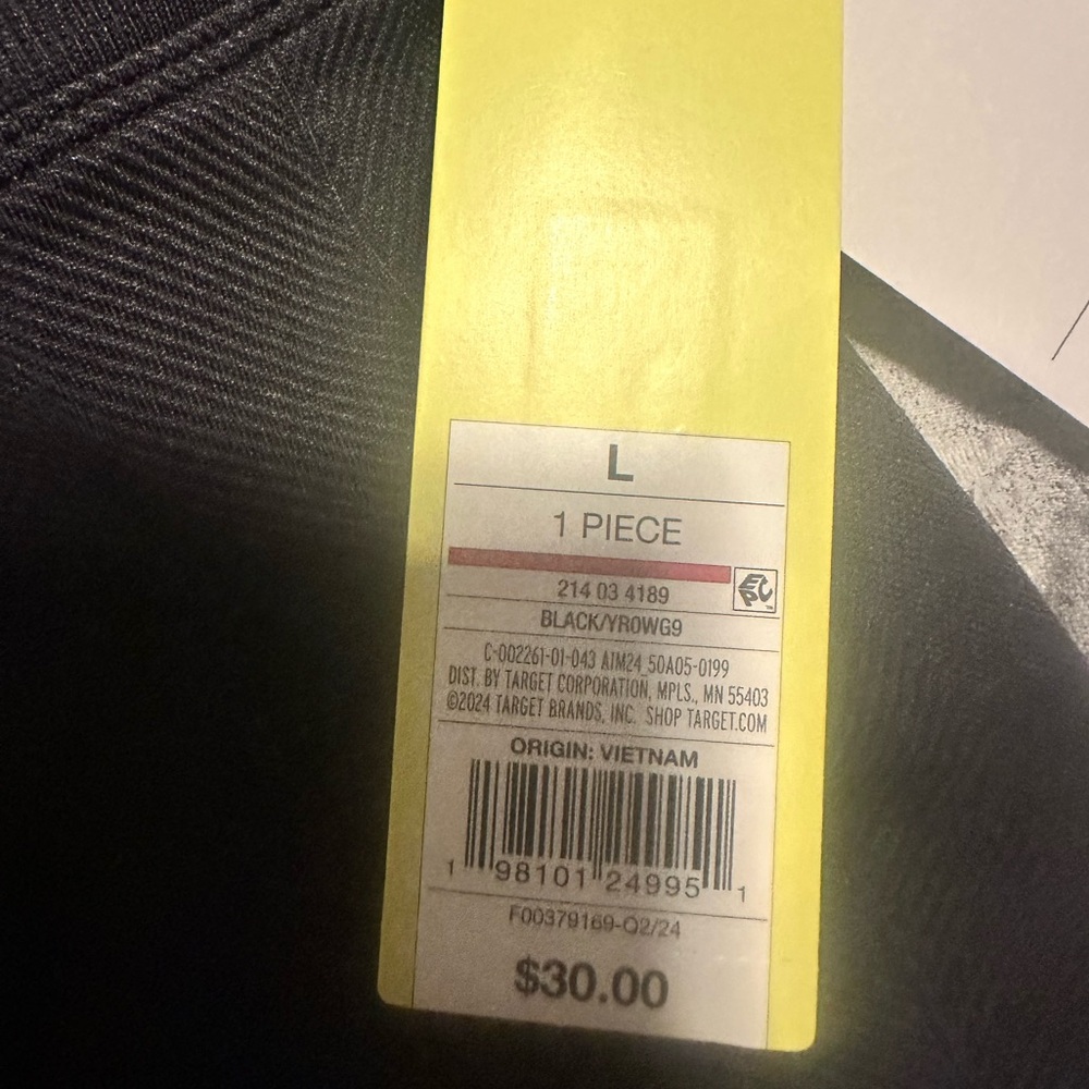All in Motion Black Seamless 7/8” Leggings  NWT Size Large - Picture 7 of 7